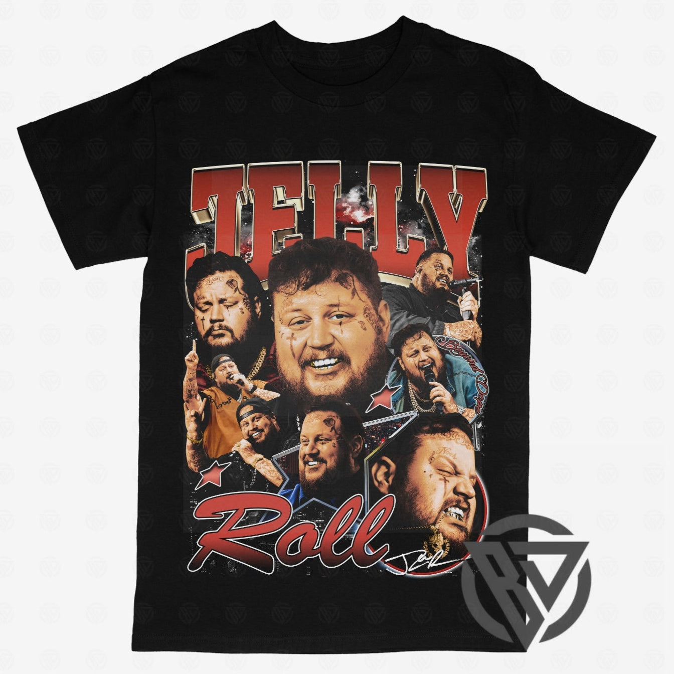 Jelly Roll Tee Shirt Concert Tour Music Artist Graphic Merch