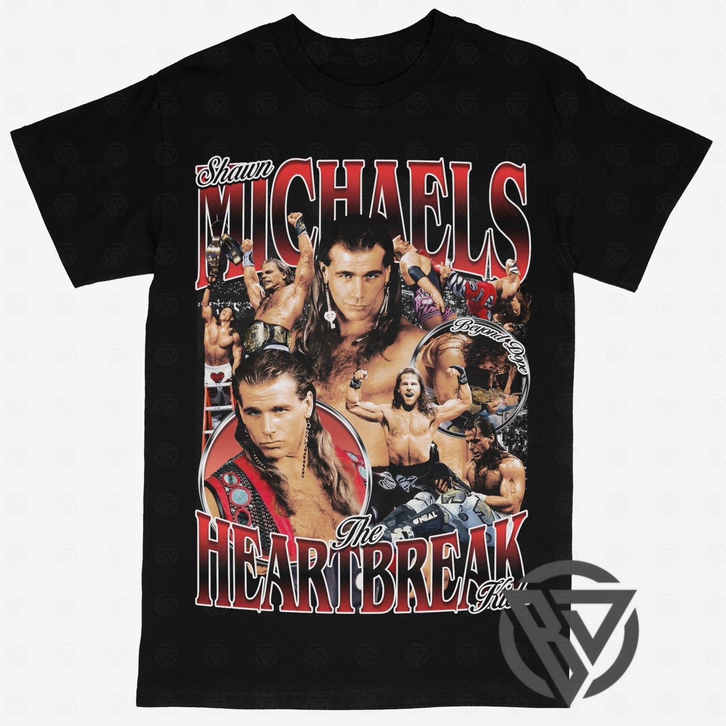 Shawn Michaels Tee Shirt Hitman WWF WCW Wrestling