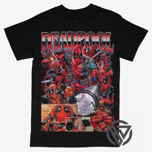 Deadpool MCU Marvel Anti-hero Graphic Tee Shirt