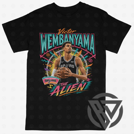 Victor Wembanyama San Antonio Spurs graphic t-shirt Bootleg tee