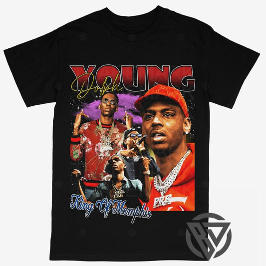 Young Dolph Tee Shirt Hip Hop Rap Style