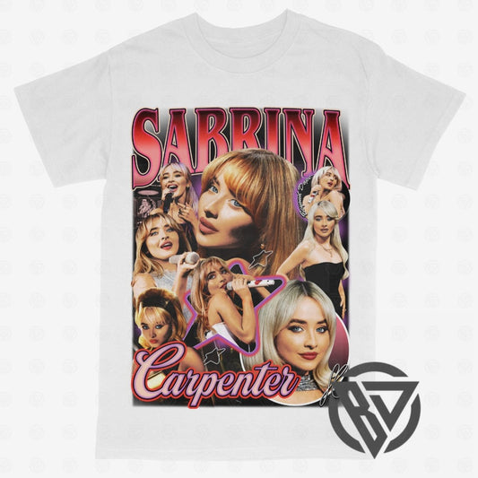 Sabrina Carpenter Tee Shirt Concert Tour Merch Pop Artist Singer Rap Tee Fan