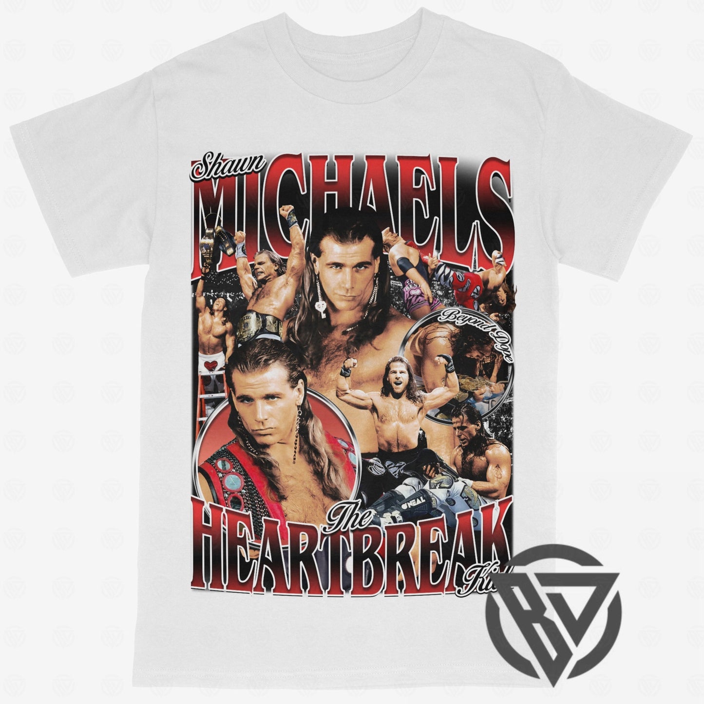 Shawn Michaels Tee Shirt Hitman WWF WCW Wrestling