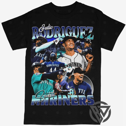 Julio Rodriguez Tee Shirt Seattle Mariners MLB Baseball