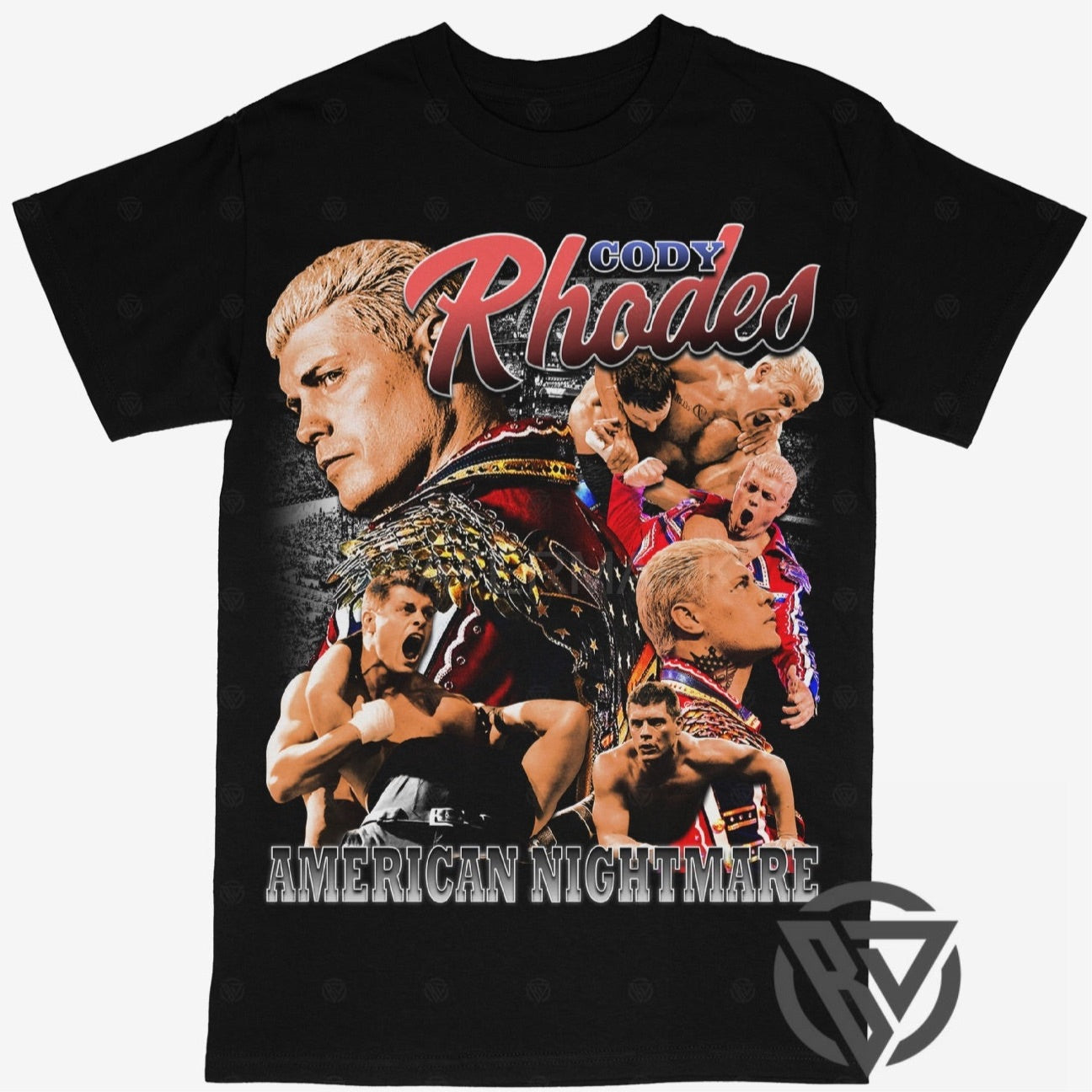 Cody Rhodes Tee Shirt WWF ECW WCW Pro WRESTLING Beyond Dope