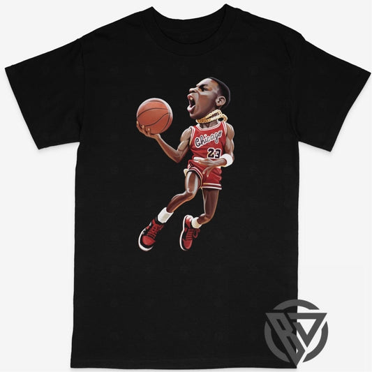 Jordan Tee Shirt Chicago Bulls NBA Basketball Mike Michael MJ 85 1 Bred ( BF )