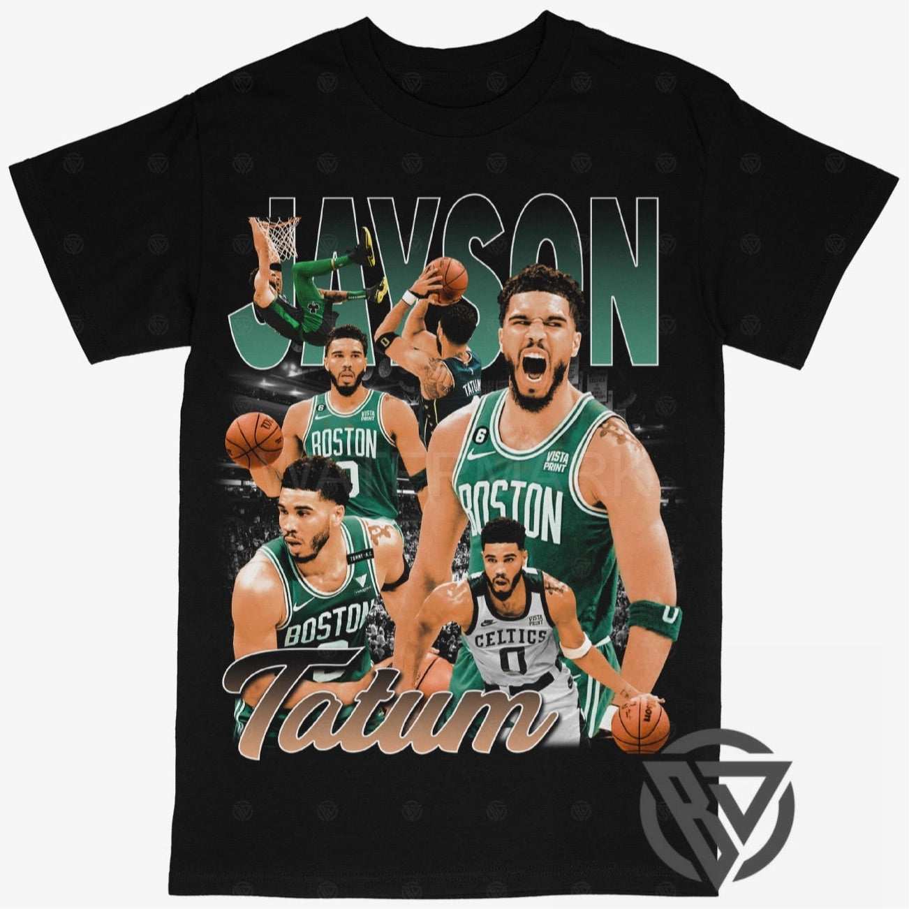 Jayson Tatum Tee Shirt Boston Celtics NBA Basketball (V2)