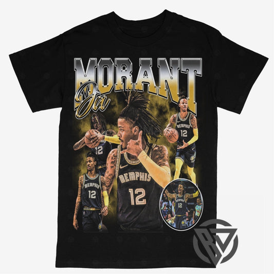 Ja Morant Tee Shirt Memphis Grizzlies NBA Basketball (OG)