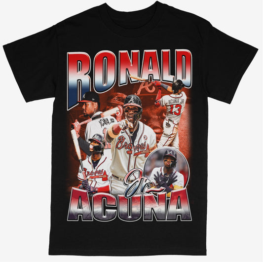 Ronald Acuna Jr Tee Shirt Atlanta Baseball