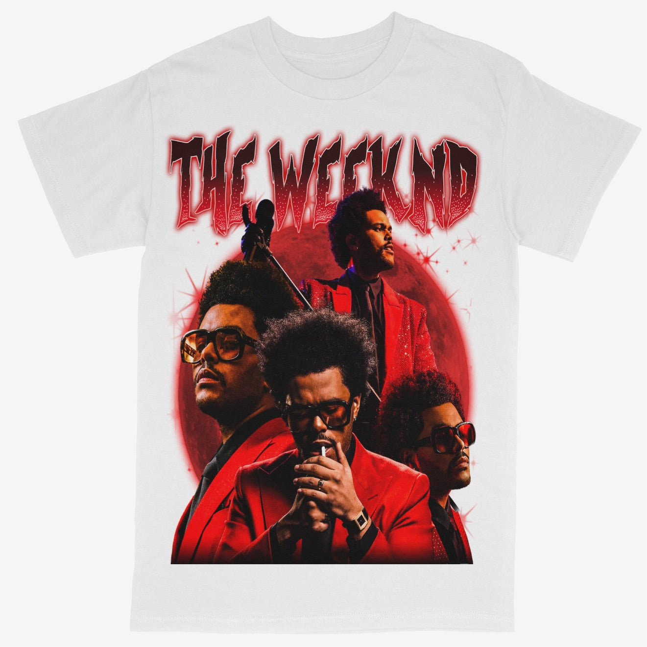 The Weeknd Tee Shirt Rap Style Concert Tour Music Artist