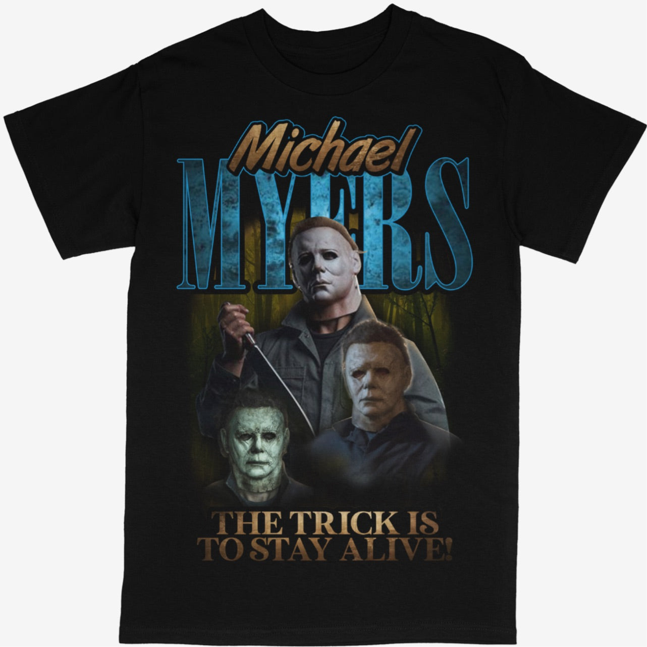 Michael Myers Tee Shirt Scary Movie Halloween