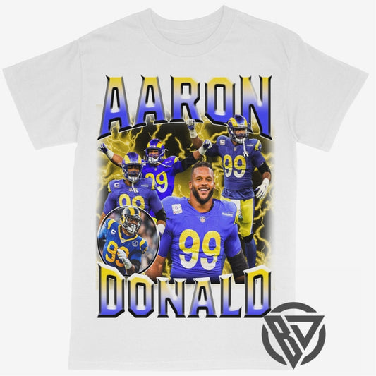 Aaron Donald Tee Shirt Los Angeles LA Rams Football