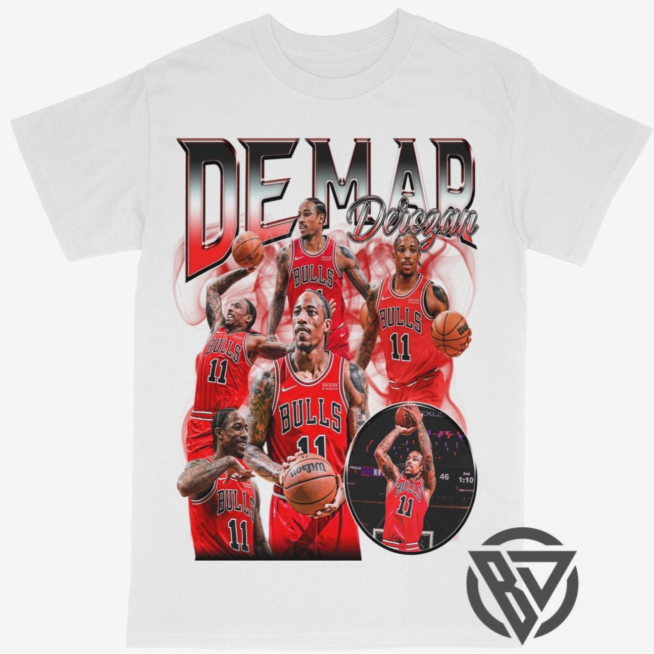 DeMar DeRozen Tee Shirt Chicago Bulls NBA Basketball