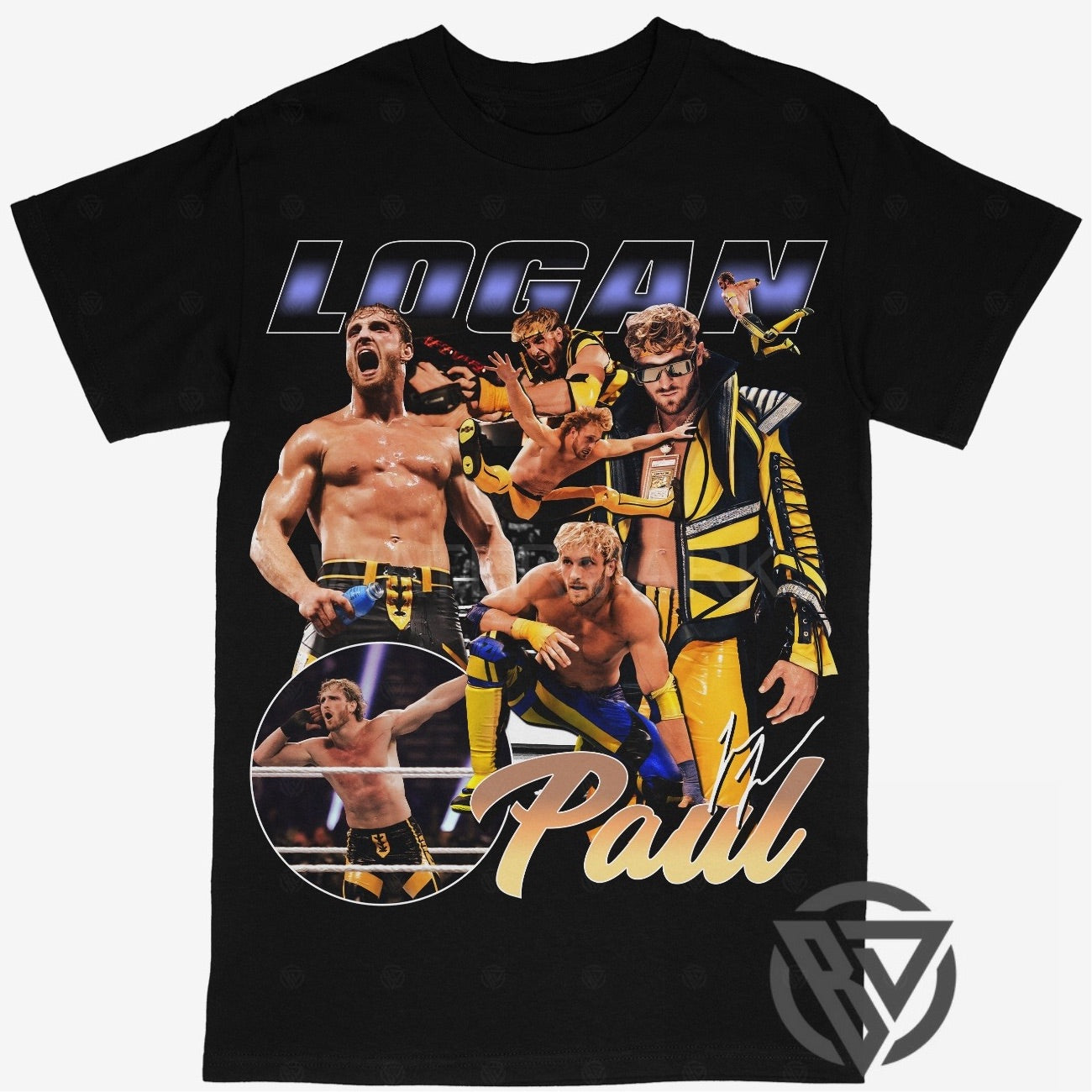 Logan Paul Tee Shirt WWF ECW WCW WRESTLING