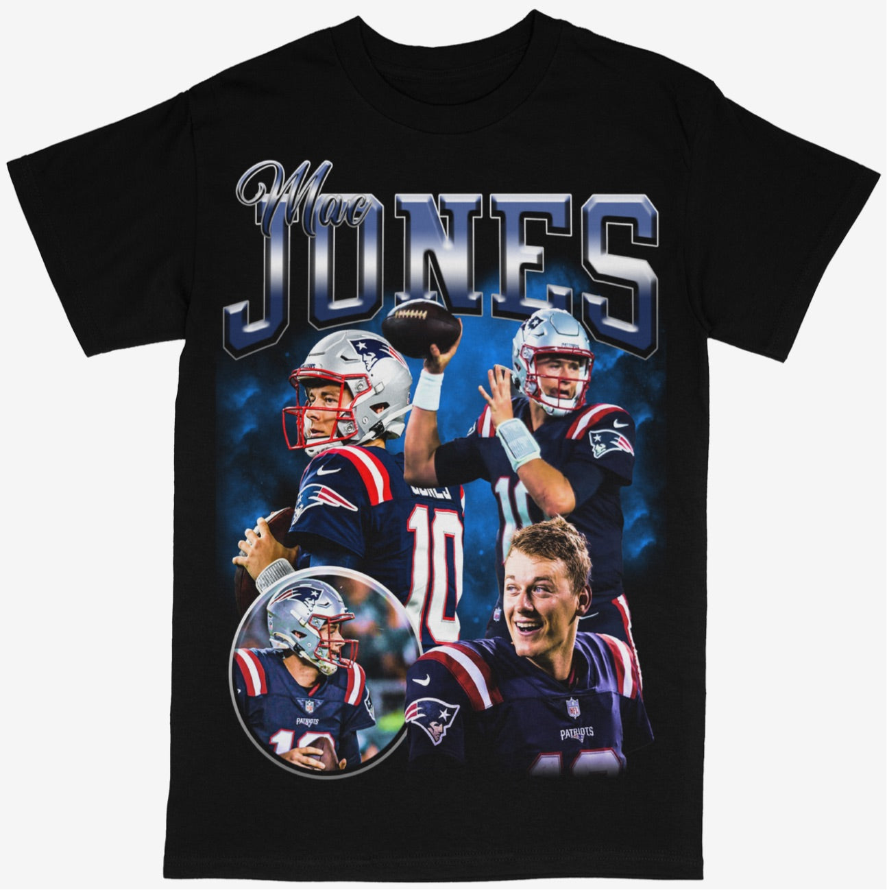 Mac Jones Tee Shirt New England Patriots NFL Football