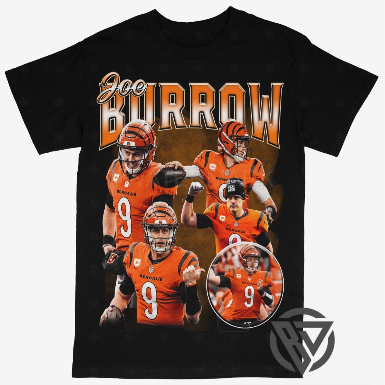 Joe Burrow Tee Shirt Cincinnati Bengals Football