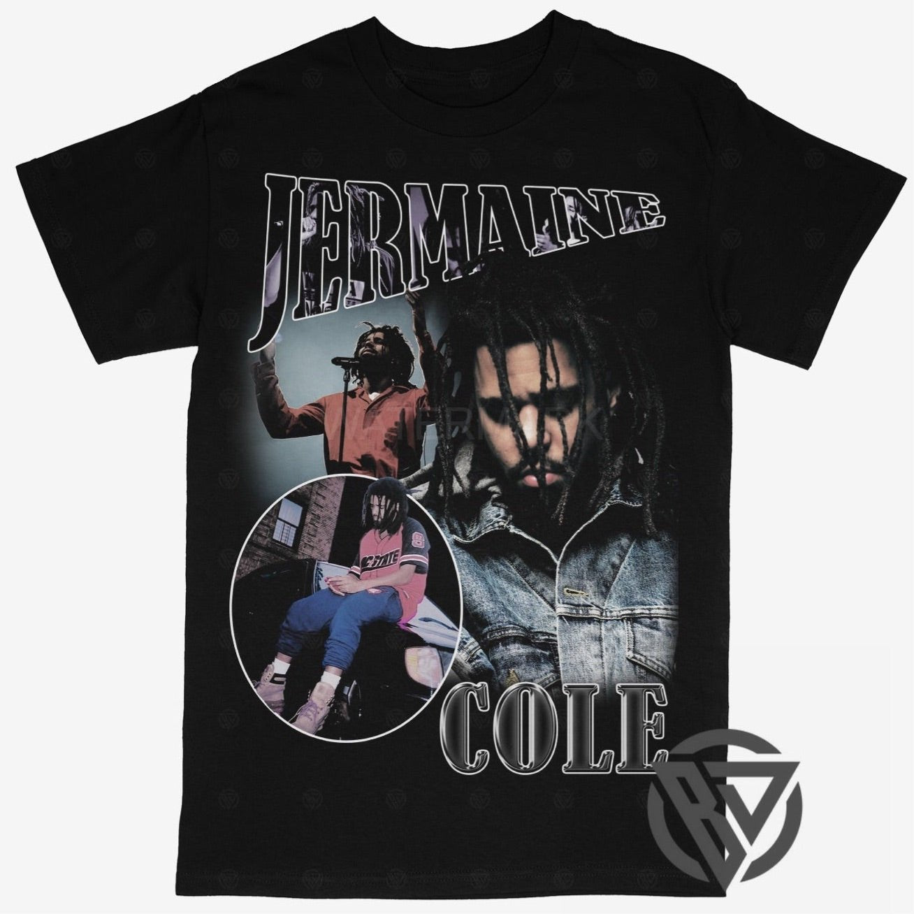 J Cole Tee Shirt Hip Hop Rap Style Concert Tour Music Artist (Jermaine ...