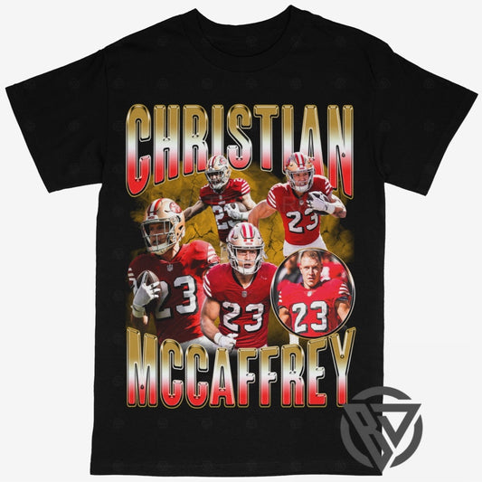 Christian McCaffrey Tee Shirt San Francisco 49ers NFL Football