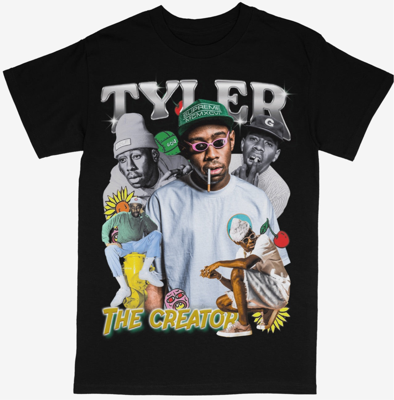 Tyler The Creator Tee Shirt Hip Hop Rap Style Concert Tour Music Artist