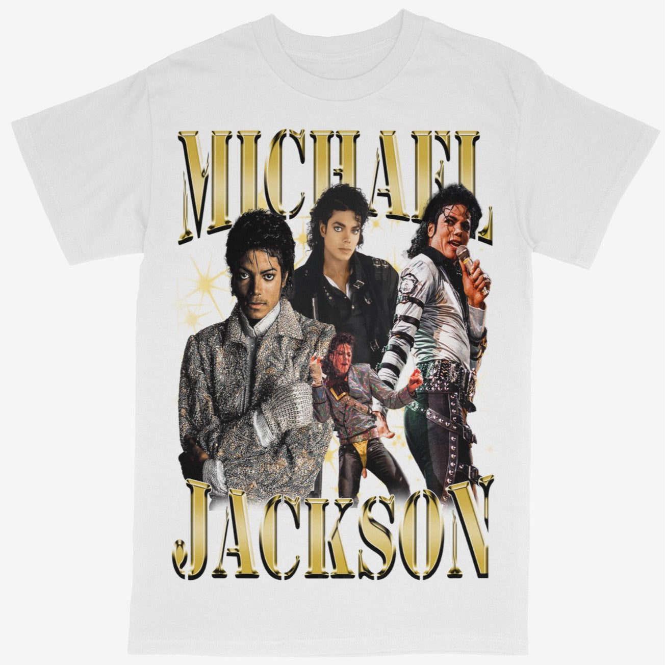 Michael Jackson Tee Shirt King of Pop RIP Rap Style Music Artist