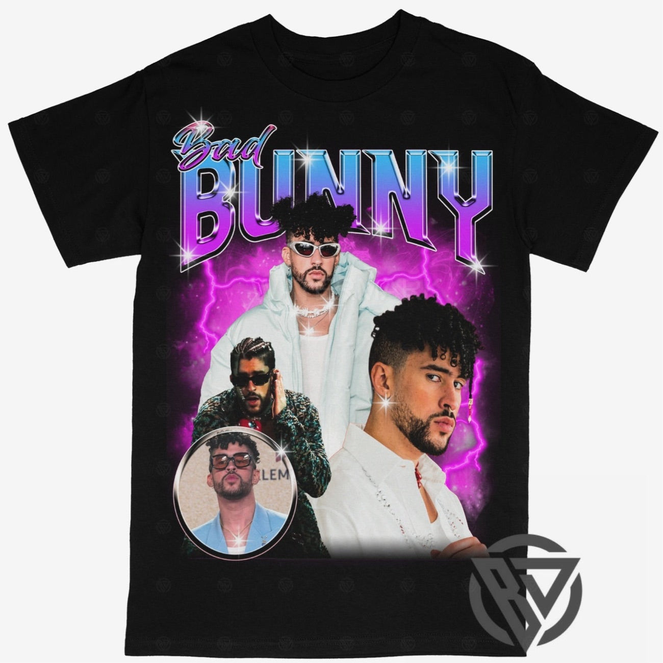 Bad Bunny Tee Shirt Rap Style Tour Concert Music Artist