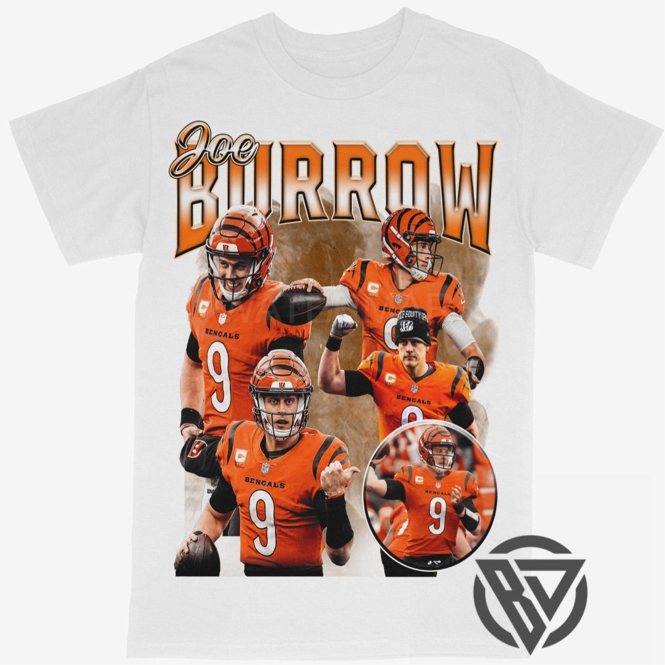 Joe Burrow Tee Shirt Cincinnati Bengals Football
