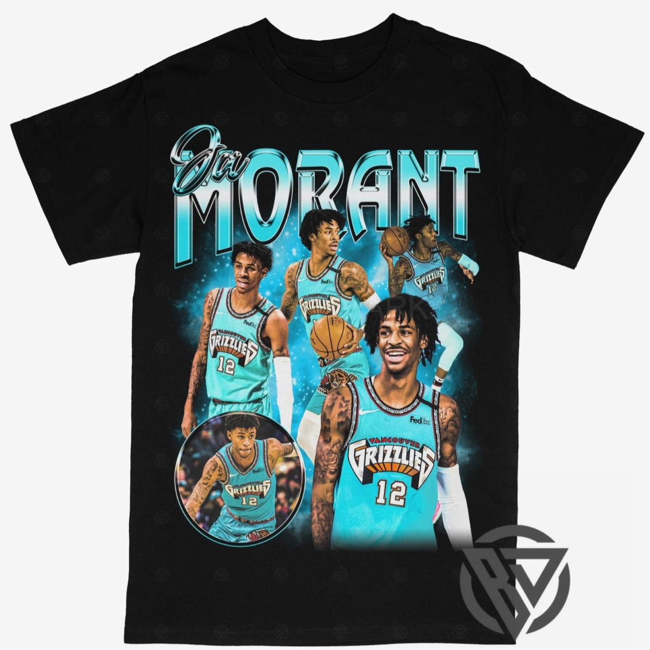 Ja Morant Tee Shirt Memphis Grizzlies NBA Basketball (V2)