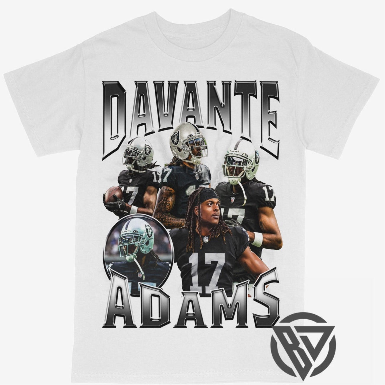 Davante Adams Tee Shirt Raiders Las Vegas Football