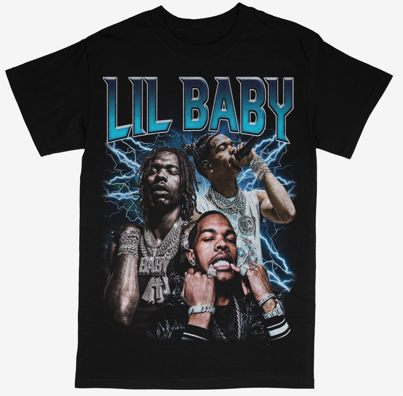 Lil Baby Tee Shirt Hip Hop Rap Style