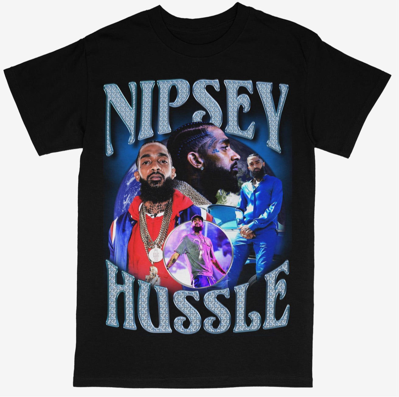 Nipsey Hussle Tee Shirt West Coast Hip Hop Rap Style Music Artist