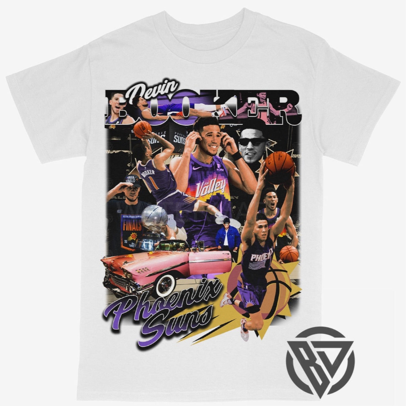 Devin Booker Tee Shirt Phoenix Suns NBA Basketball (V3)