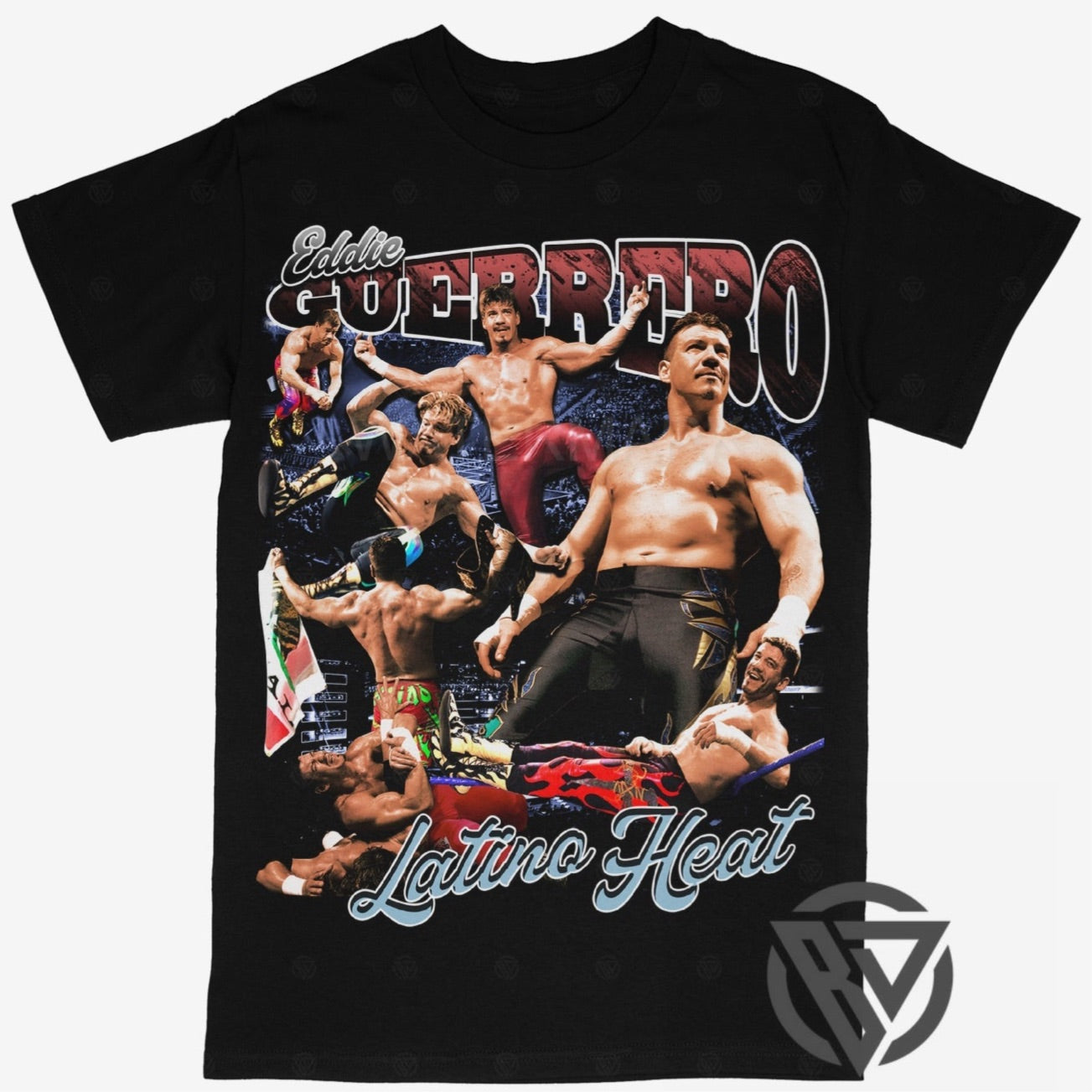 Eddie Guerrero Tee Shirt Latino Heat ECW WCW WWF WRESTLING