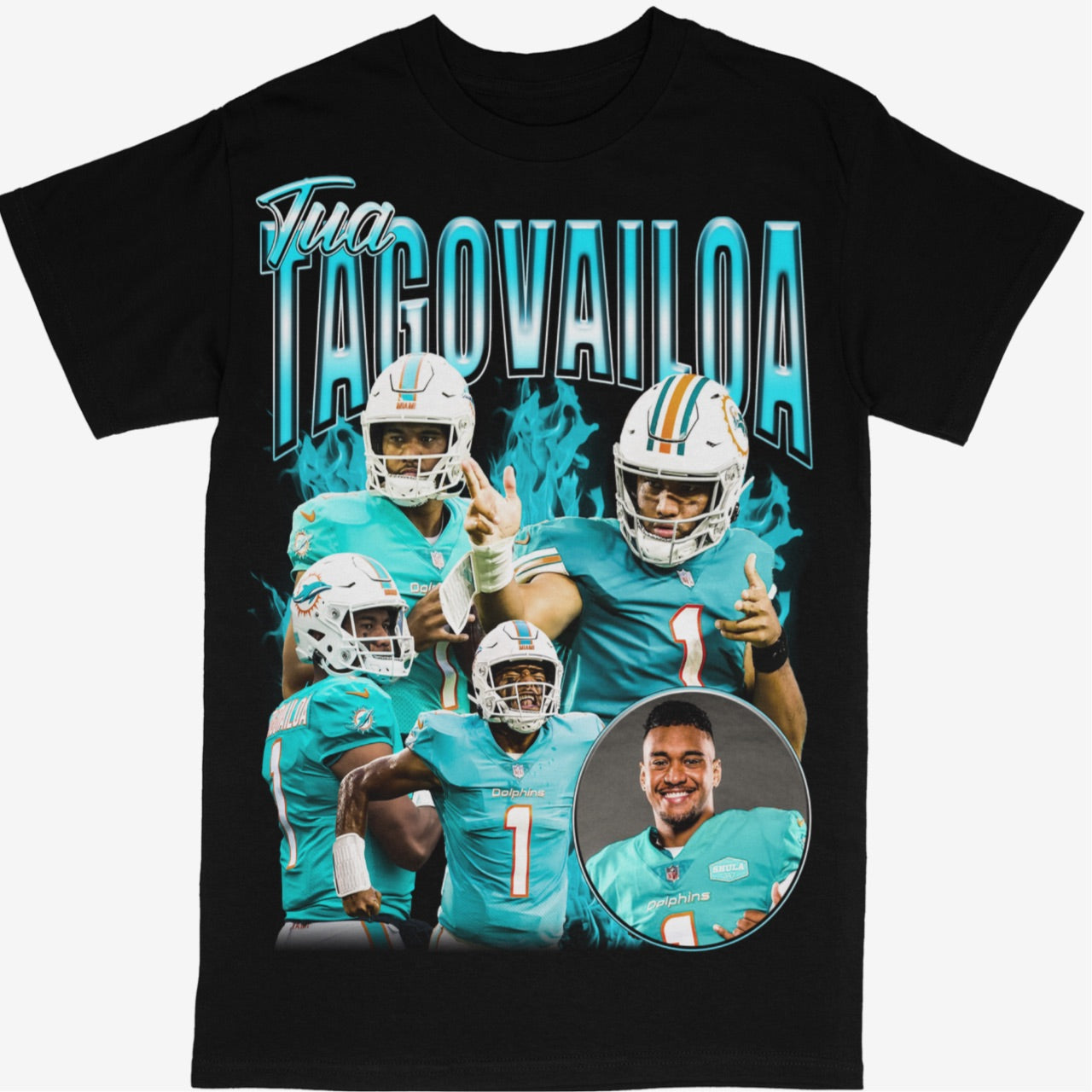 Tua Tagovailoa Tee Shirt Miami Dolphins NFL Football