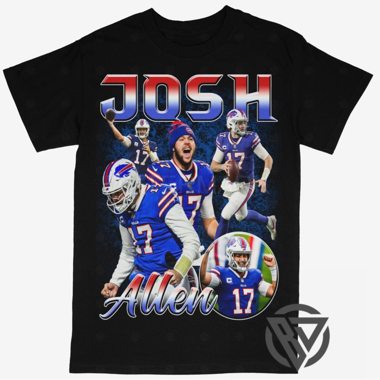 Josh Allen Tee Shirt Buffalo Bills Football