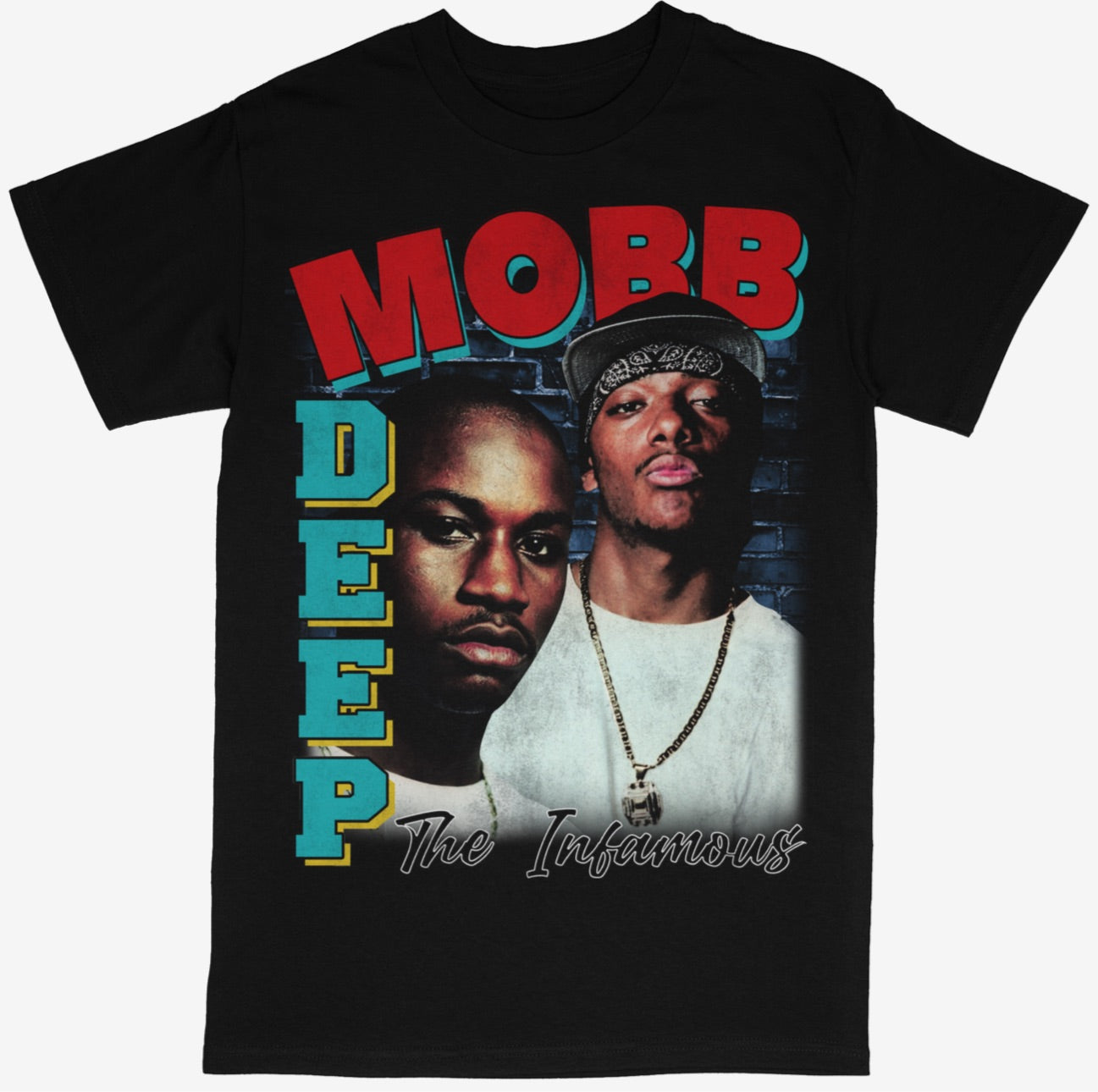 Mobb Deep Tee Shirt East Coast Hip Hop Rap Style