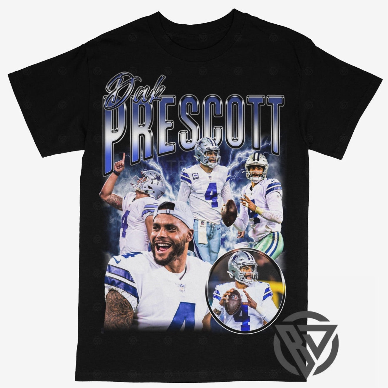 Dak Prescott Tee Shirt Dallas Cowboys Football