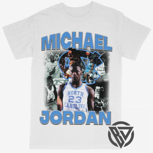 Jordan Tee Shirt North Carolina NCAA College Basketball (OG) ( UNC )