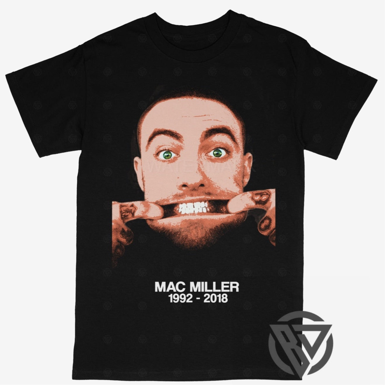 Mac Miller Tee Shirt Hip hop Rap Style Music Artist (RIP)