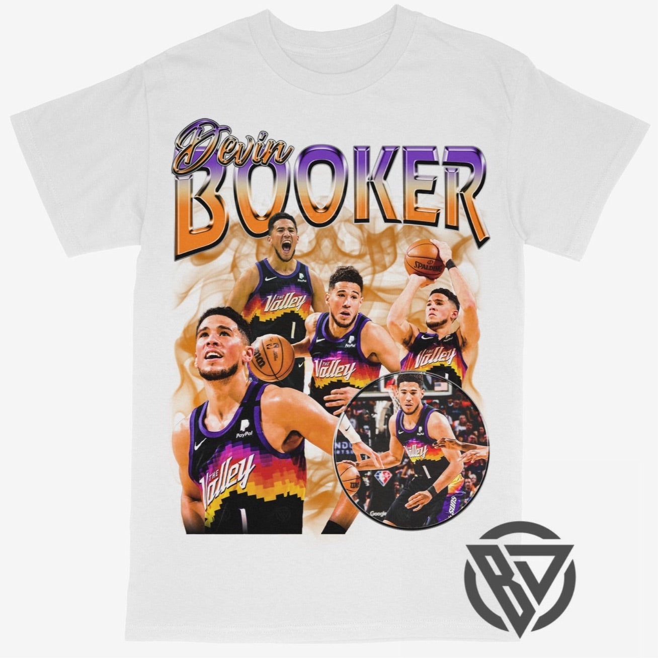 Devin Booker Tee Shirt Phoenix Suns NBA Basketball (V2)
