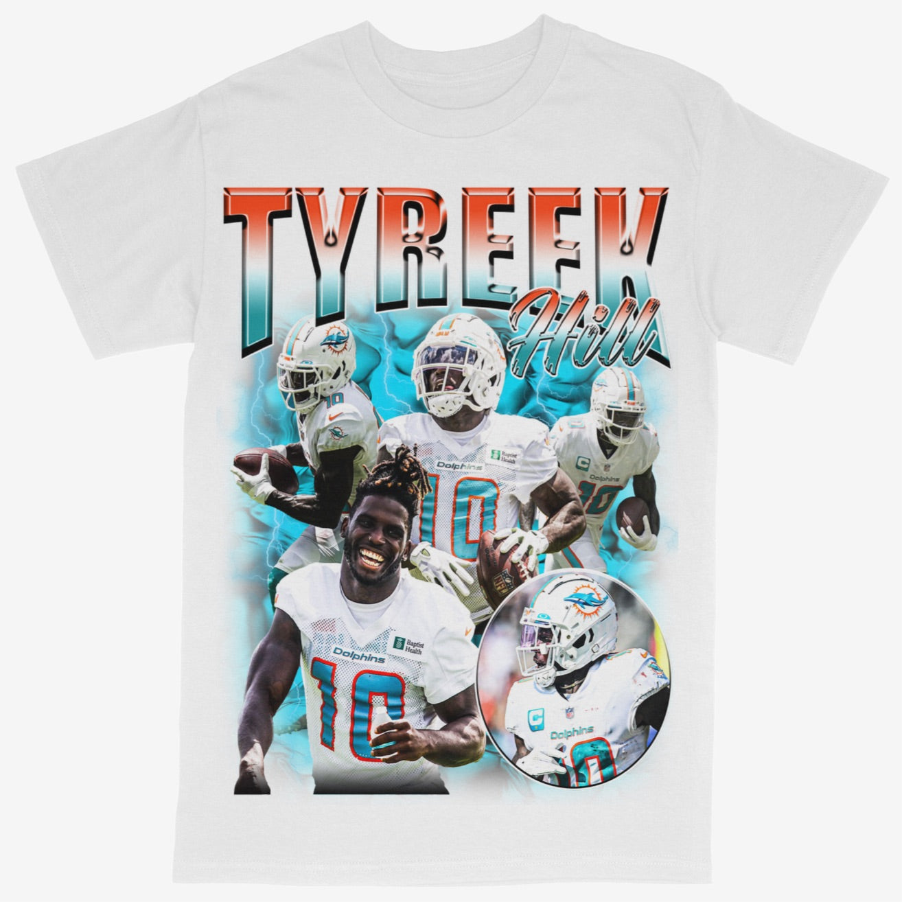 Tyreek Hill Tee Shirt Miami Dolphins NFL Football