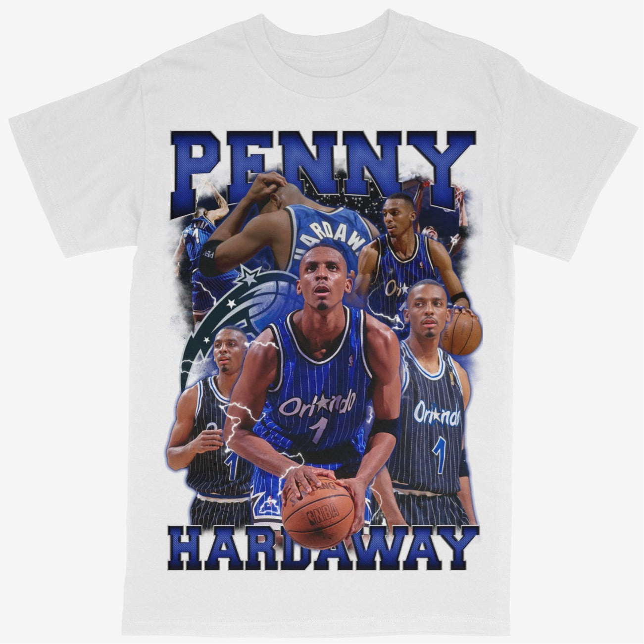 Penny Hardaway Tee Shirt Orlando Magic NBA Basketball (OG)