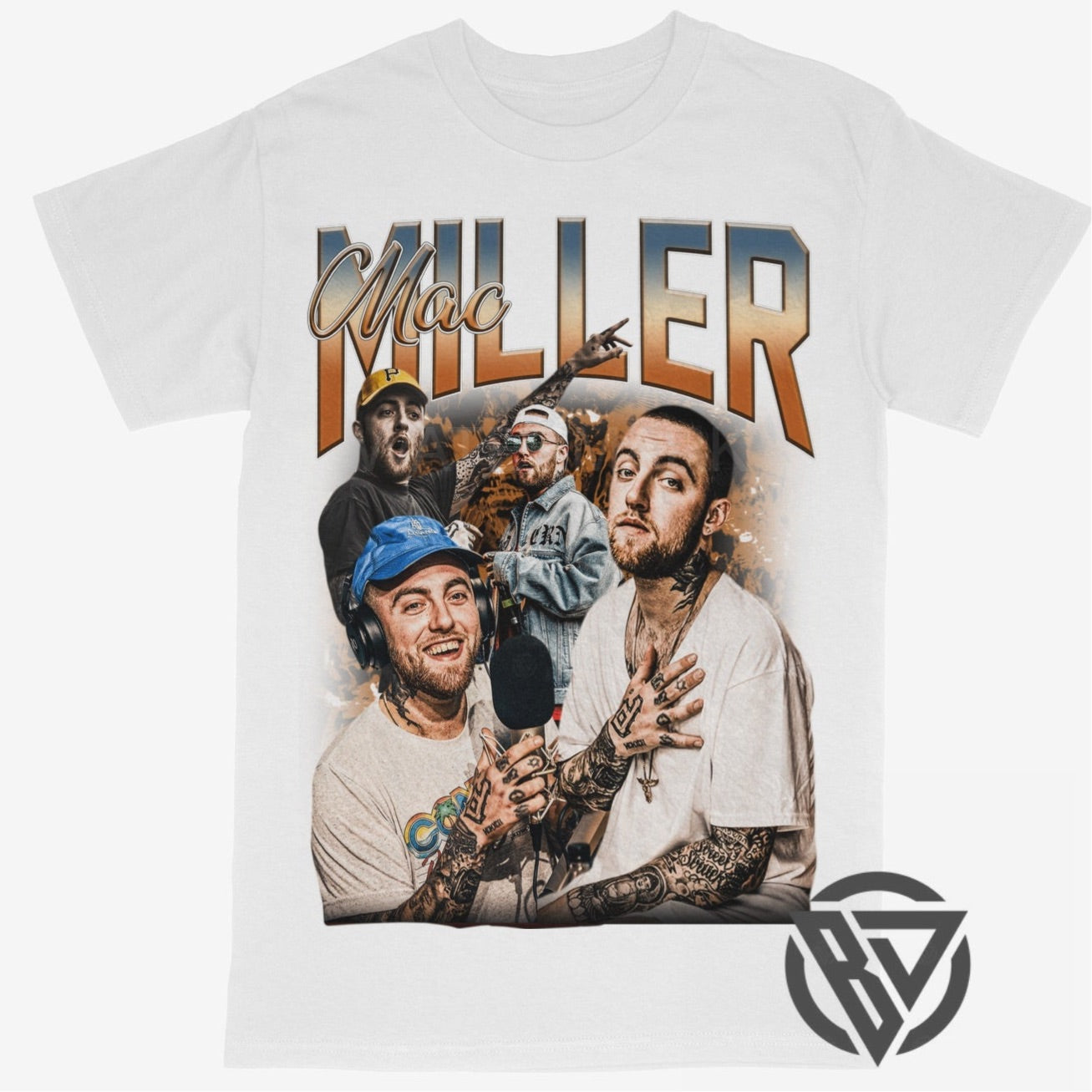 Mac Miller Tee Shirt Hip hop Rap Style Music Artist (OG)