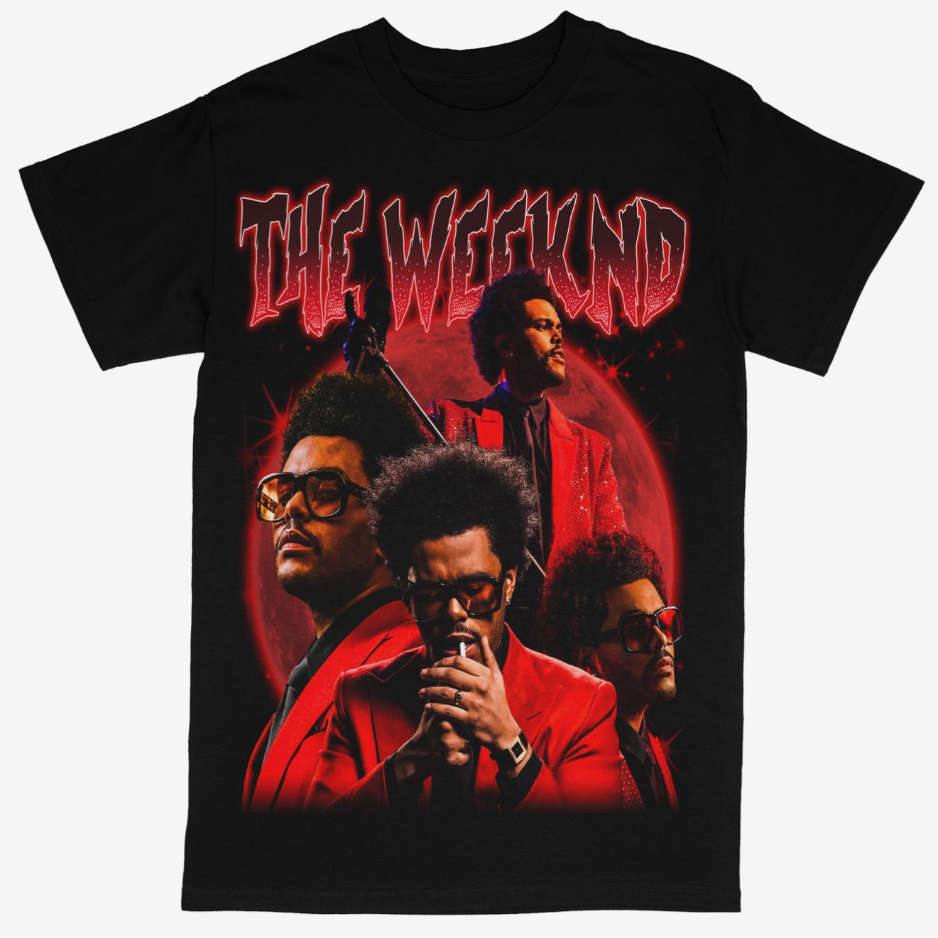 The Weeknd Tee Shirt Rap Style Concert Tour Music Artist