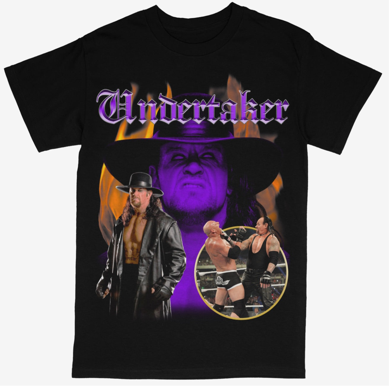 Undertaker Tee Shirt WWF WCW Wrestling