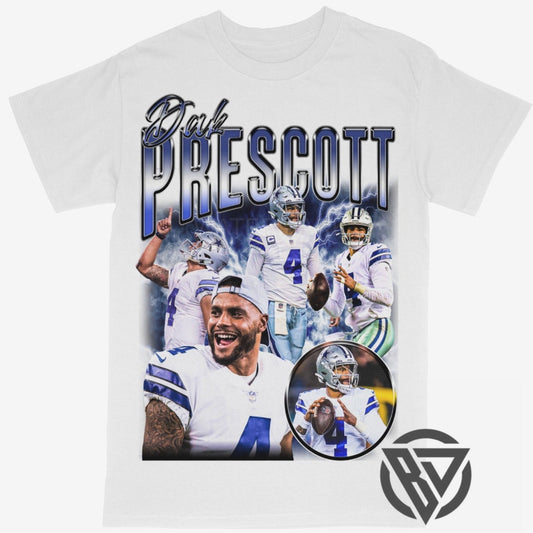 Dak Prescott Tee Shirt Dallas Cowboys Football