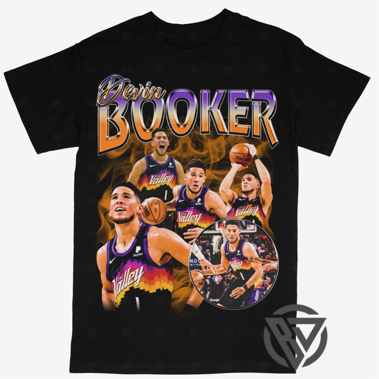 Devin Booker Tee Shirt Phoenix Suns NBA Basketball (V2)