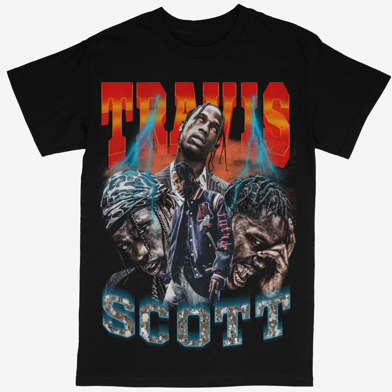 Travis Scott Tee Shirt Hip Hop Rap Style