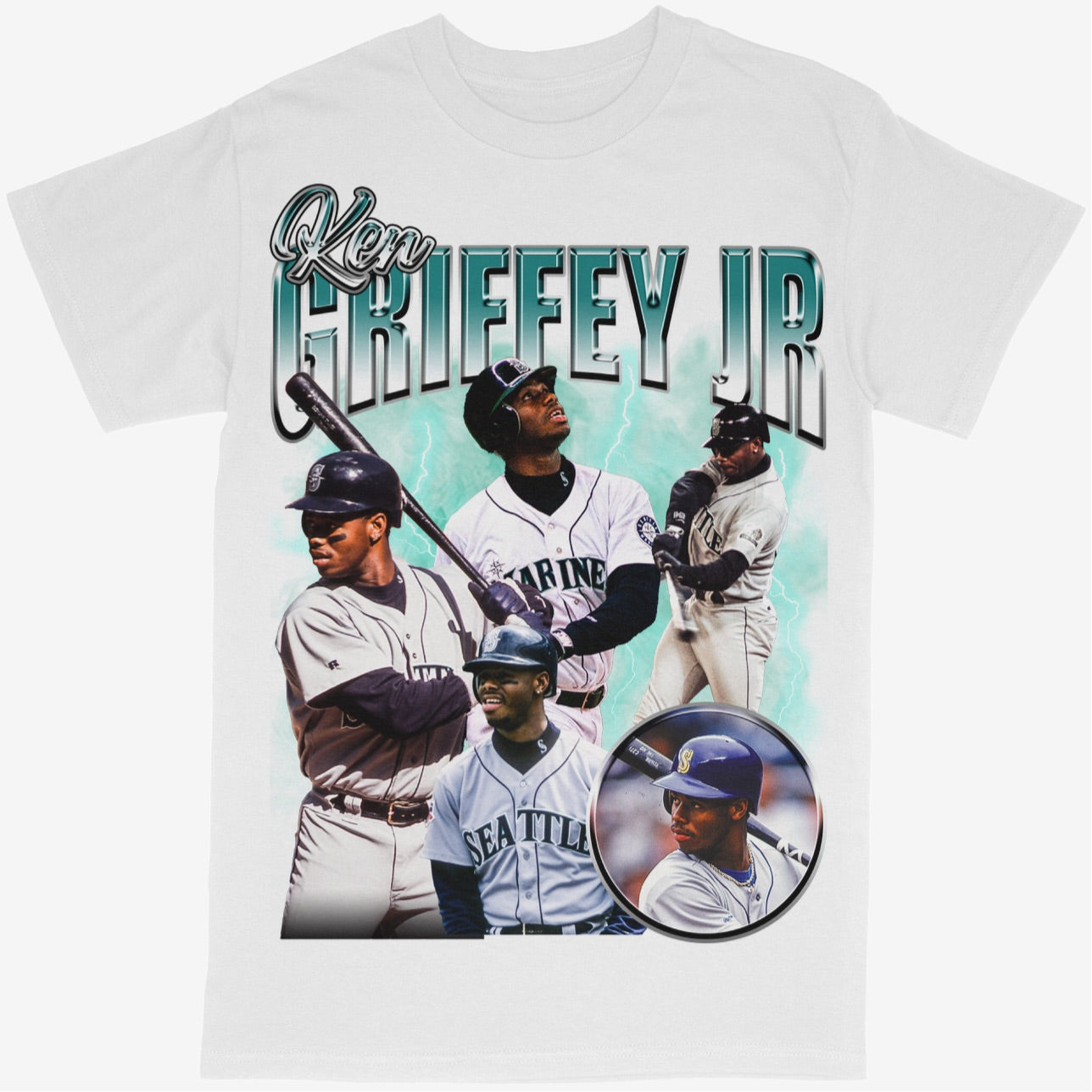 Ken Griffey Jr Tee Shirt Seattle Mariners MLB Baseball