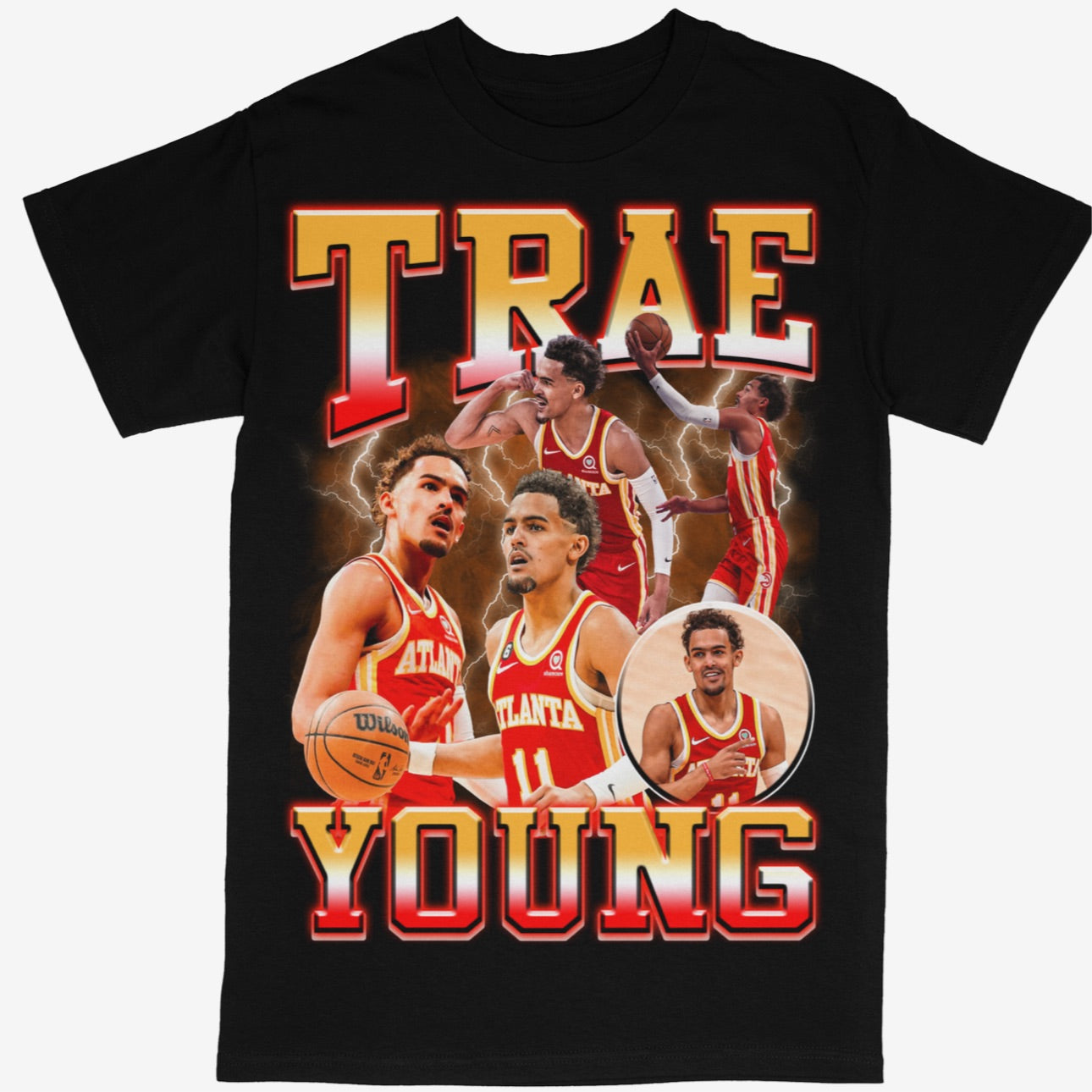 Trae Young Tee Shirt Atlanta Hawks NBA Basketball