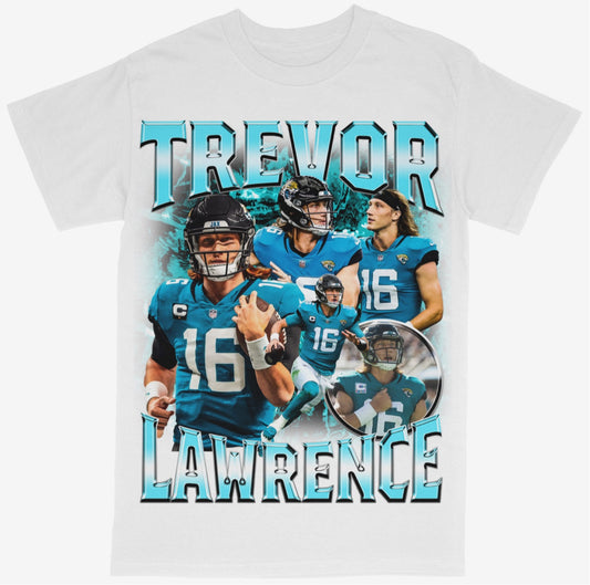 Trevor Lawrence Tee Shirt Jacksonville Jaguars NFL Football